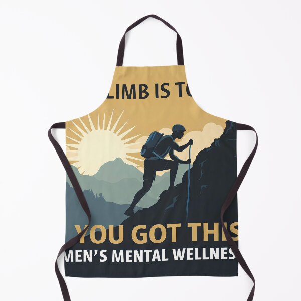 Item preview, Mountain Sunrise - Men's Mental Wellness Inspirational Art designed and sold by Itsheartshop.