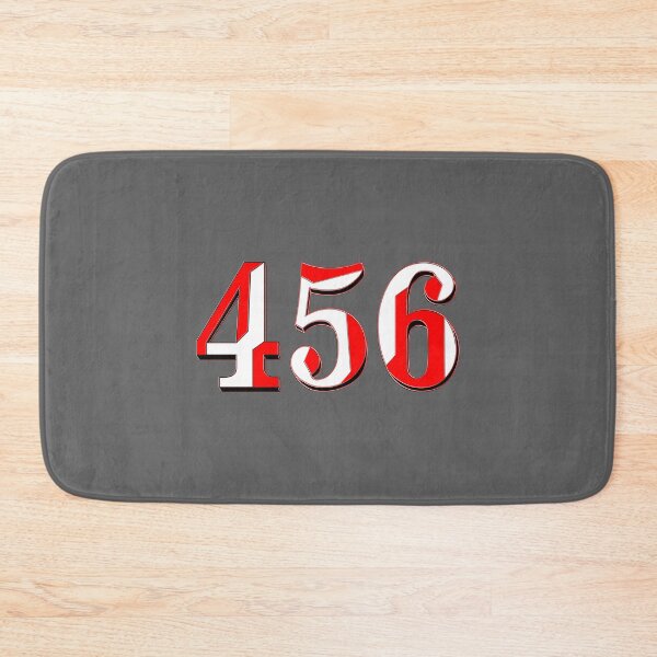 Item preview, number four hundred and fifty-six digit 456 order sequence team member age designed and sold by 4rpixs.