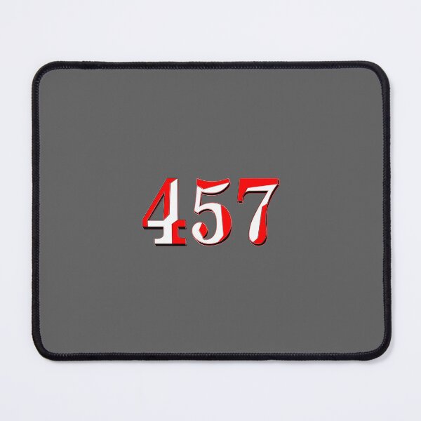 Item preview, number four hundred and fifty-seven digit 457 order sequence team member age designed and sold by 4rpixs.