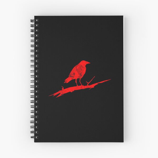 Item preview, Crow on branch designed and sold by LostintheLines.