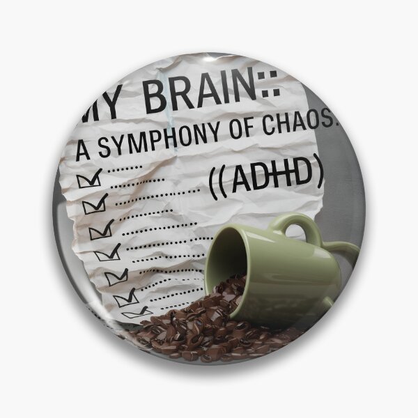 Item preview, ADHD Brain Chaos designed and sold by Itsheartshop.
