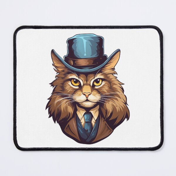 Item preview, Suave Mogul Cat designed and sold by PrintPulseInk.