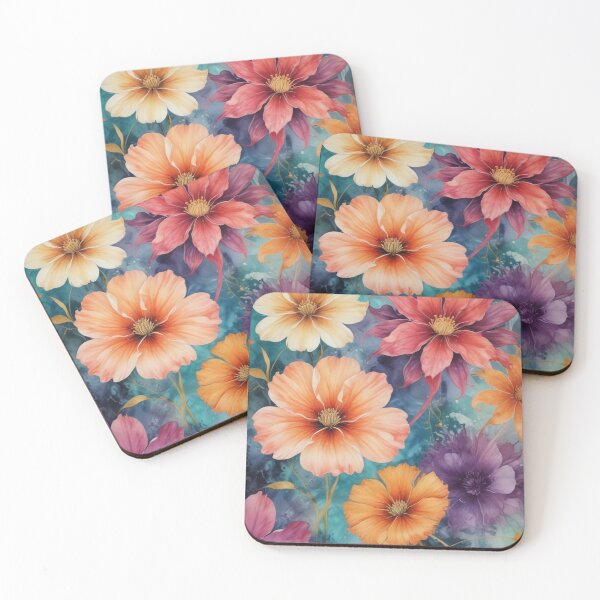 Item preview, Artistic botanical floral and foliage elements print design  designed and sold by Anshu3813.