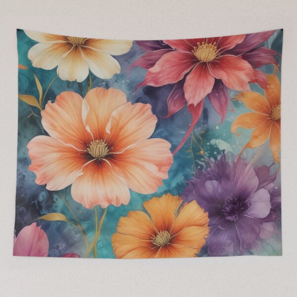 Item preview, Artistic botanical floral and foliage elements print design  designed and sold by Anshu3813.