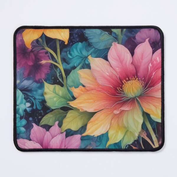 Item preview, Artistic botanical floral and foliage elements print design  designed and sold by Anshu3813.