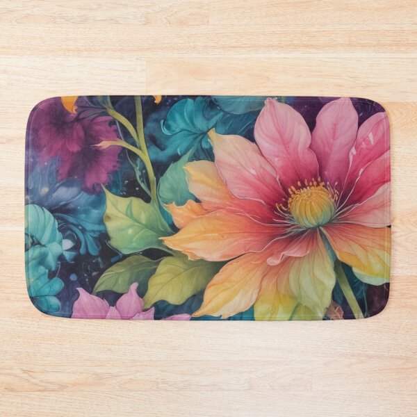 Item preview, Artistic botanical floral and foliage elements print design  designed and sold by Anshu3813.
