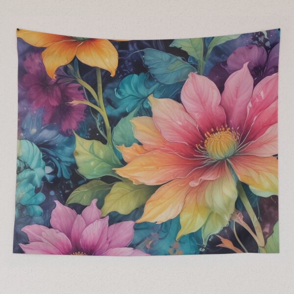 Item preview, Artistic botanical floral and foliage elements print design  designed and sold by Anshu3813.