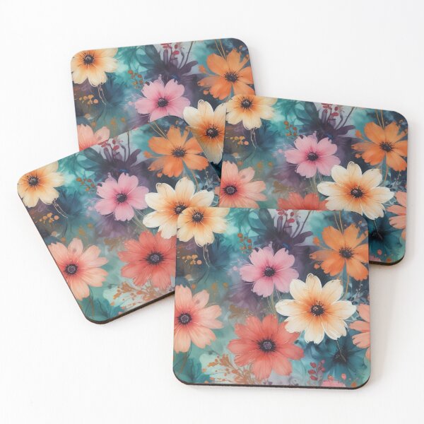 Item preview, Artistic botanical floral and foliage elements print design  designed and sold by Anshu3813.