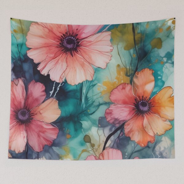 Item preview, Artistic botanical floral and foliage elements print design  designed and sold by Anshu3813.