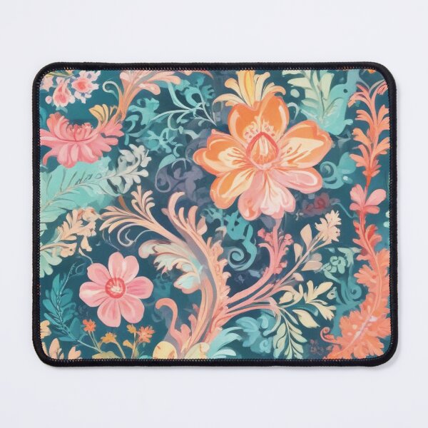 Item preview, Artistic botanical floral and foliage elements print design  designed and sold by Anshu3813.