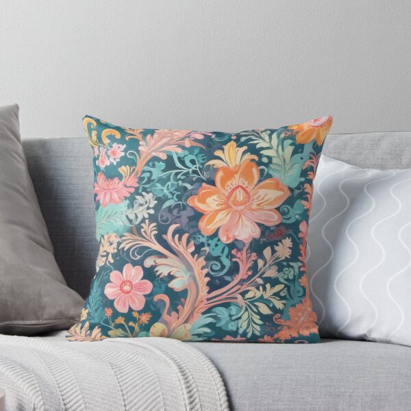 Item preview, Artistic botanical floral and foliage elements print design  designed and sold by Anshu3813.