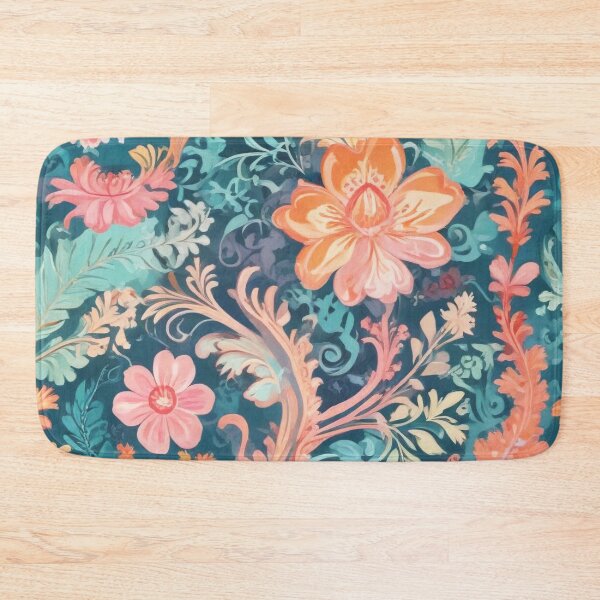 Item preview, Artistic botanical floral and foliage elements print design  designed and sold by Anshu3813.