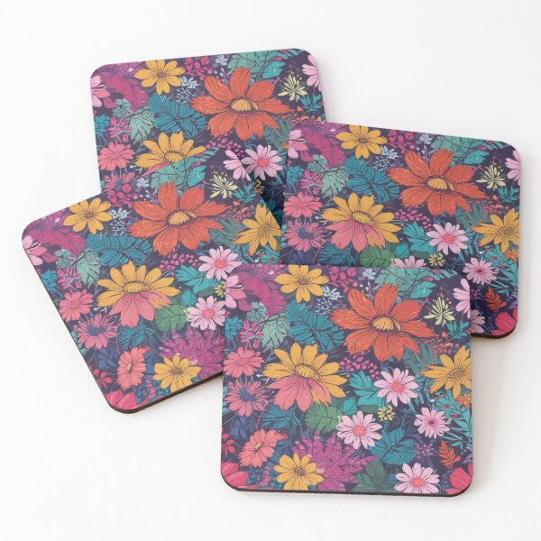 Item preview, Artistic botanical floral and foliage elements print design  designed and sold by Anshu3813.