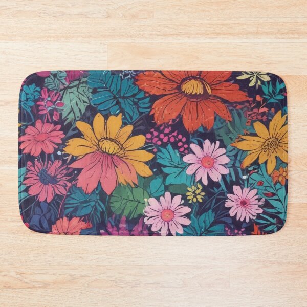 Item preview, Artistic botanical floral and foliage elements print design  designed and sold by Anshu3813.