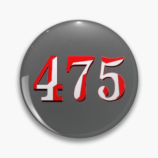 Item preview, number four hundred and seventy-five digit 475 order sequence team member age designed and sold by 4rpixs.