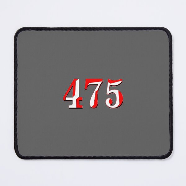 Item preview, number four hundred and seventy-five digit 475 order sequence team member age designed and sold by 4rpixs.