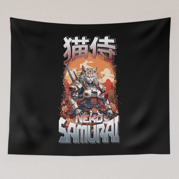 Item preview, Japanese Neko Samurai designed and sold by MarcusGreg.