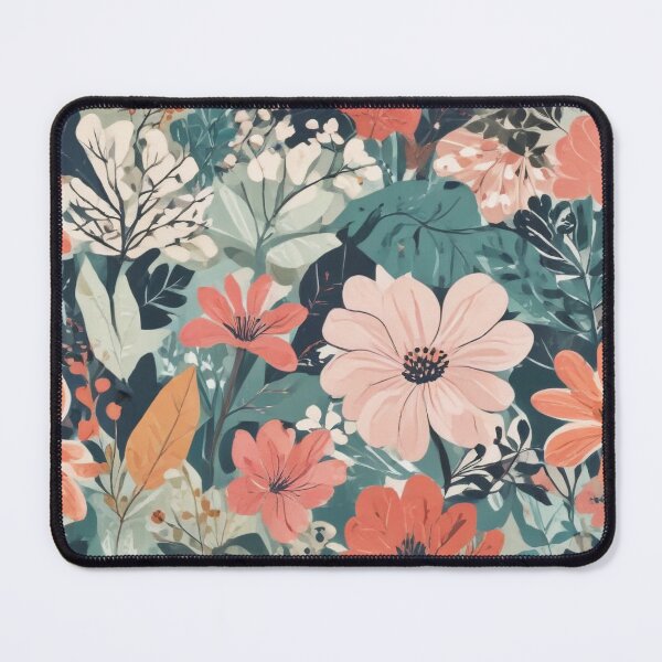 Item preview, Artistic botanical floral and foliage elements print design  designed and sold by Anshu3813.