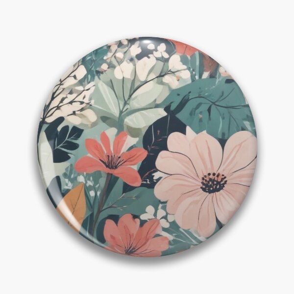 Item preview, Artistic botanical floral and foliage elements print design  designed and sold by Anshu3813.