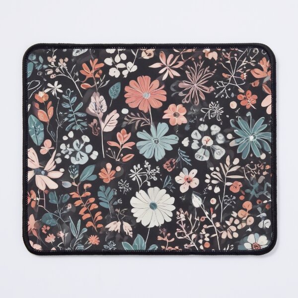 Item preview, Artistic botanical floral and foliage elements print design  designed and sold by Anshu3813.