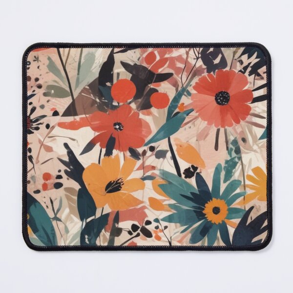 Item preview, Artistic botanical floral and foliage elements print design  designed and sold by Anshu3813.