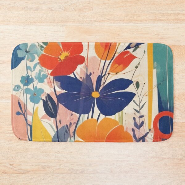 Item preview, Artistic botanical floral and foliage elements print design  designed and sold by Anshu3813.