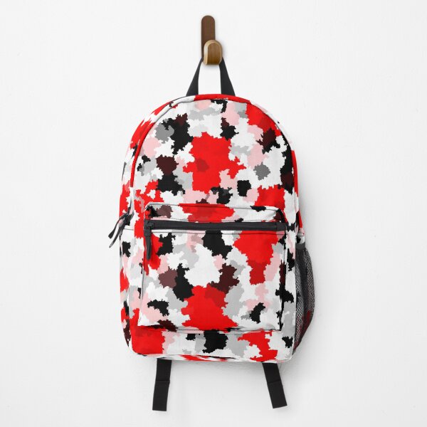 Item preview, Red Black White Abstract Design designed and sold by PatternTitan.