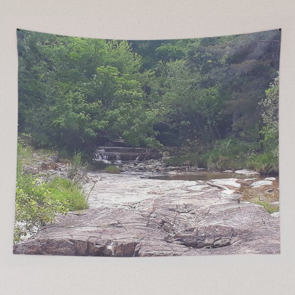 Item preview, Small waterfall in Ardèche designed and sold by C6S5M.