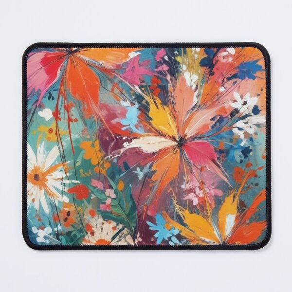 Item preview, Artistic botanical floral and foliage elements print design designed and sold by Anshu3813.