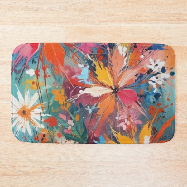 Item preview, Artistic botanical floral and foliage elements print design  designed and sold by Anshu3813.