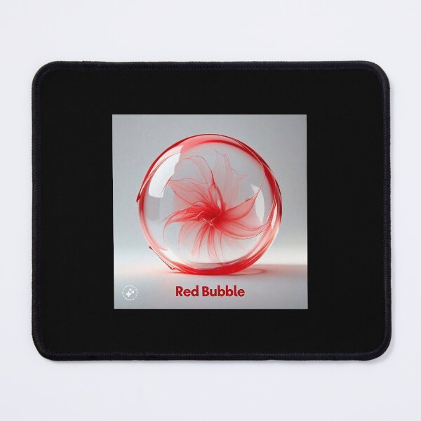 Item preview, Red bubble designed and sold by ghazalamaa.