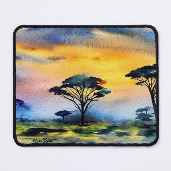Item preview, Watercolor Dreams of Africa designed and sold by Yzakreativ.