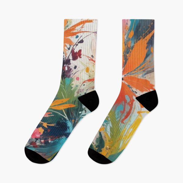 Item preview, Artistic botanical floral and foliage elements print design  designed and sold by Anshu3813.