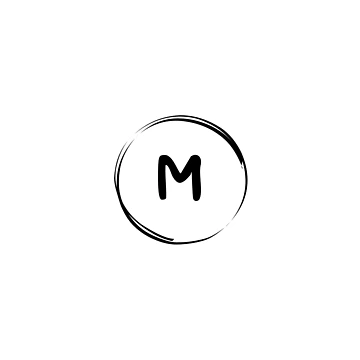 Artwork thumbnail, Initials In Circle by PapaMatrix