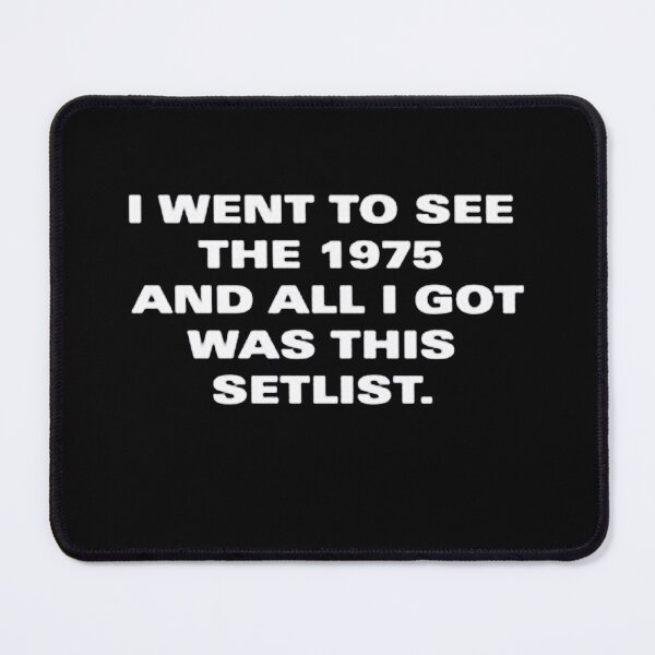 Item preview, The 1975 Personalised Setlist designed and sold by leowari.