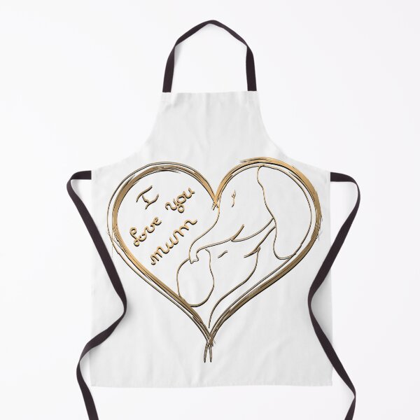 Item preview, I Love U elephant designed and sold by NaitoGraphisme.