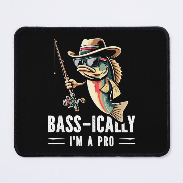 Artikelvorschau, Bass-ically Ich bin ein Profi - Bass Fishing Enthusiast Männer Kinder entworfen und verkauft von Designer-Girl.