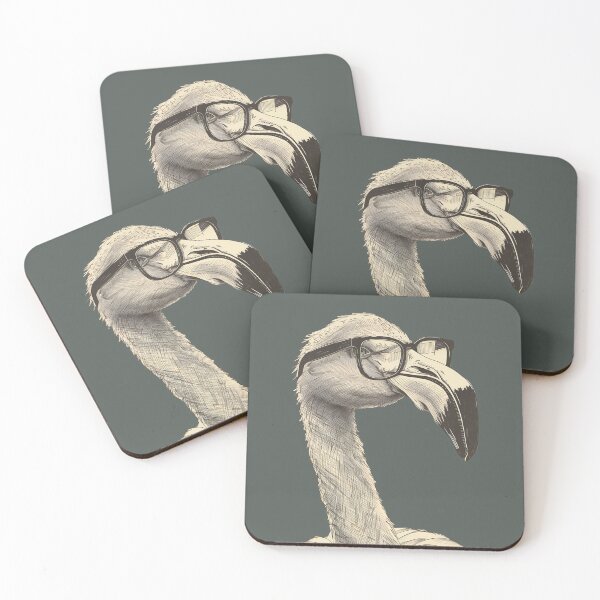 Item preview, Sage Shoebill - The Scholarly Bird Illustration designed and sold by ElegantQuirk.
