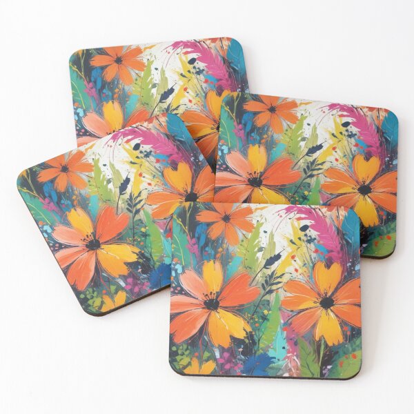 Item preview, Artistic botanical floral and foliage elements print design  designed and sold by Anshu3813.