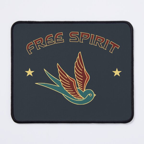 Item preview, Free Spirit - Swallow and Stars designed and sold by Corinne Alexa Jackson.