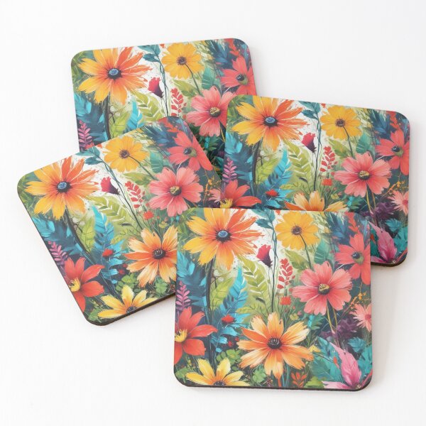 Item preview, Artistic botanical floral and foliage elements print design  designed and sold by Anshu3813.