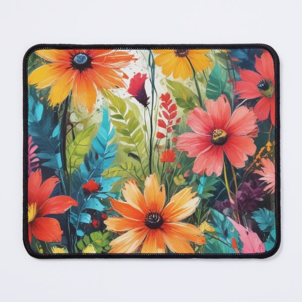 Item preview, Artistic botanical floral and foliage elements print design  designed and sold by Anshu3813.
