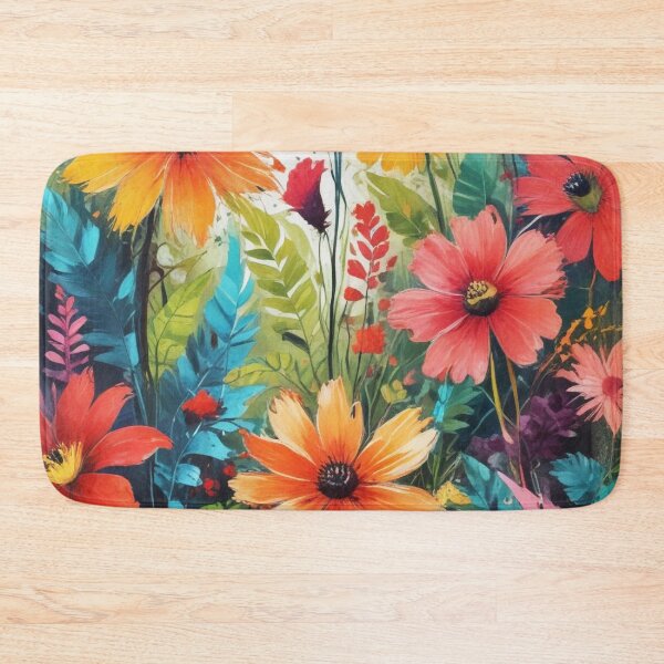 Item preview, Artistic botanical floral and foliage elements print design  designed and sold by Anshu3813.
