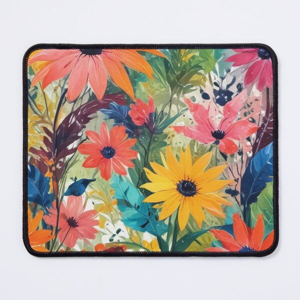 Item preview, Artistic botanical floral and foliage elements print design  designed and sold by Anshu3813.