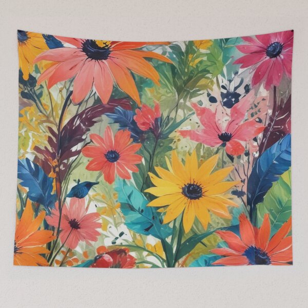 Item preview, Artistic botanical floral and foliage elements print design  designed and sold by Anshu3813.