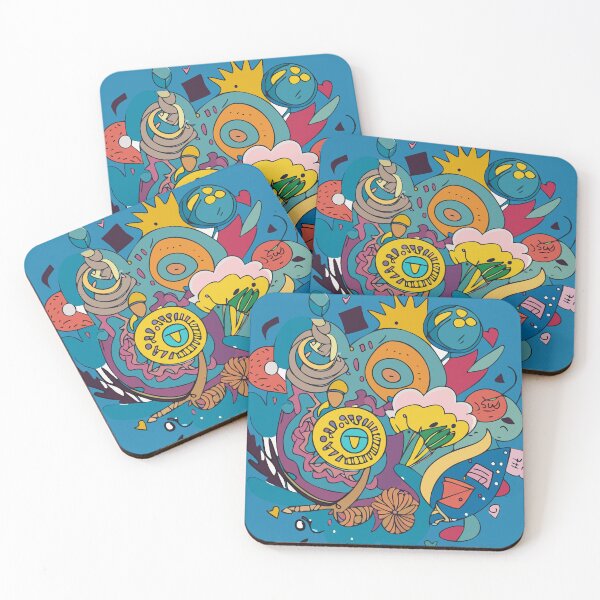 Item preview, burst of whimsical doodles designed and sold by ericrautenbach.