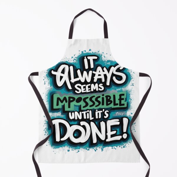 Item preview, It always seems impossible until its done. Nelson Mandela designed and sold by ViktoonShirts.