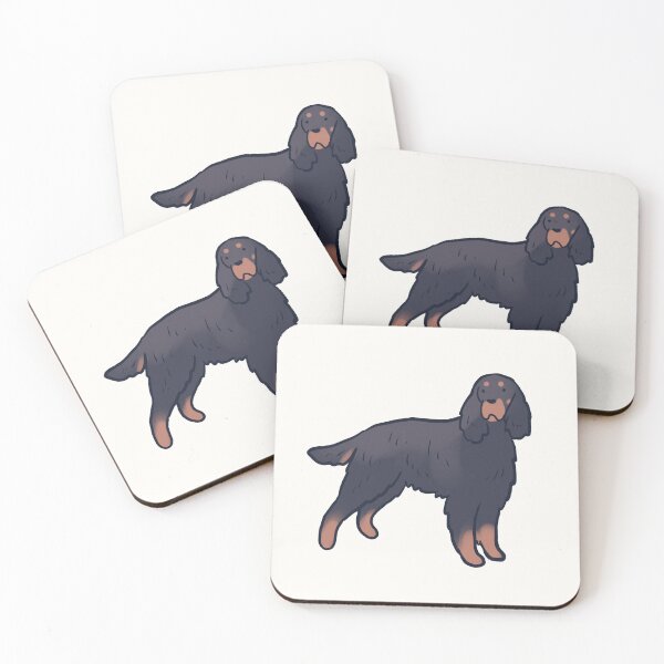 Item preview, Cute Gordon Setter dog illustration  designed and sold by Mayarart.