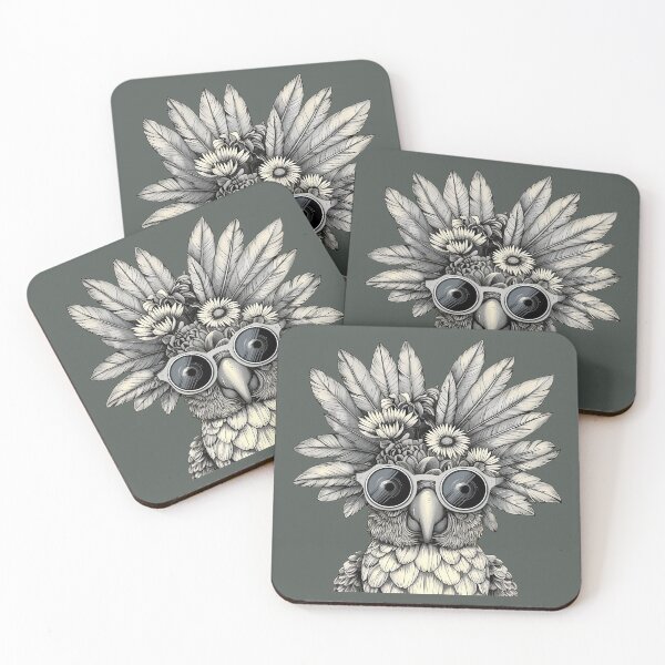 Item preview, Spectacled Sage - Wise Owl Illustration designed and sold by ElegantQuirk.