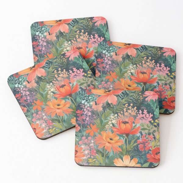 Item preview, Artistic botanical floral and foliage elements print design  designed and sold by Anshu3813.